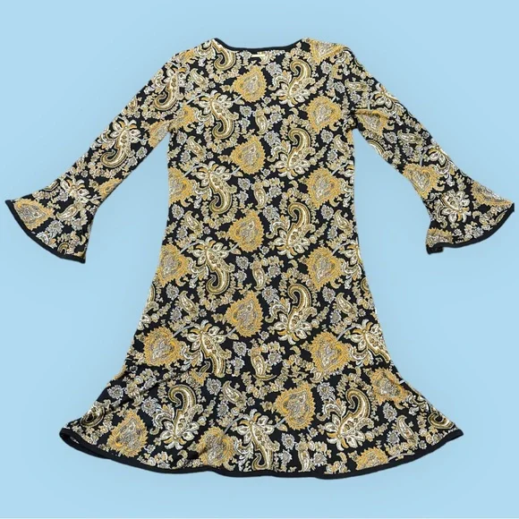Michael Kors Paisley Bell Sleeve Dress - Picture 13 of 13